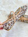 ROSA MESH MARY JANE FLAT-LEOPARD PRINT