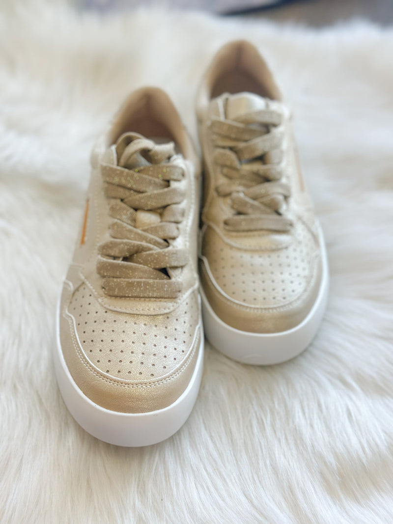 SHANIA SNEAKER-GOLD