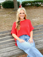 RAYLIN TOP-RED