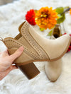 NICOLE BOOTIE-TAUPE