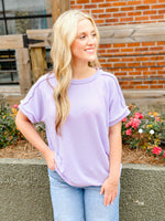 RAYLIN TOP-LAVENDER