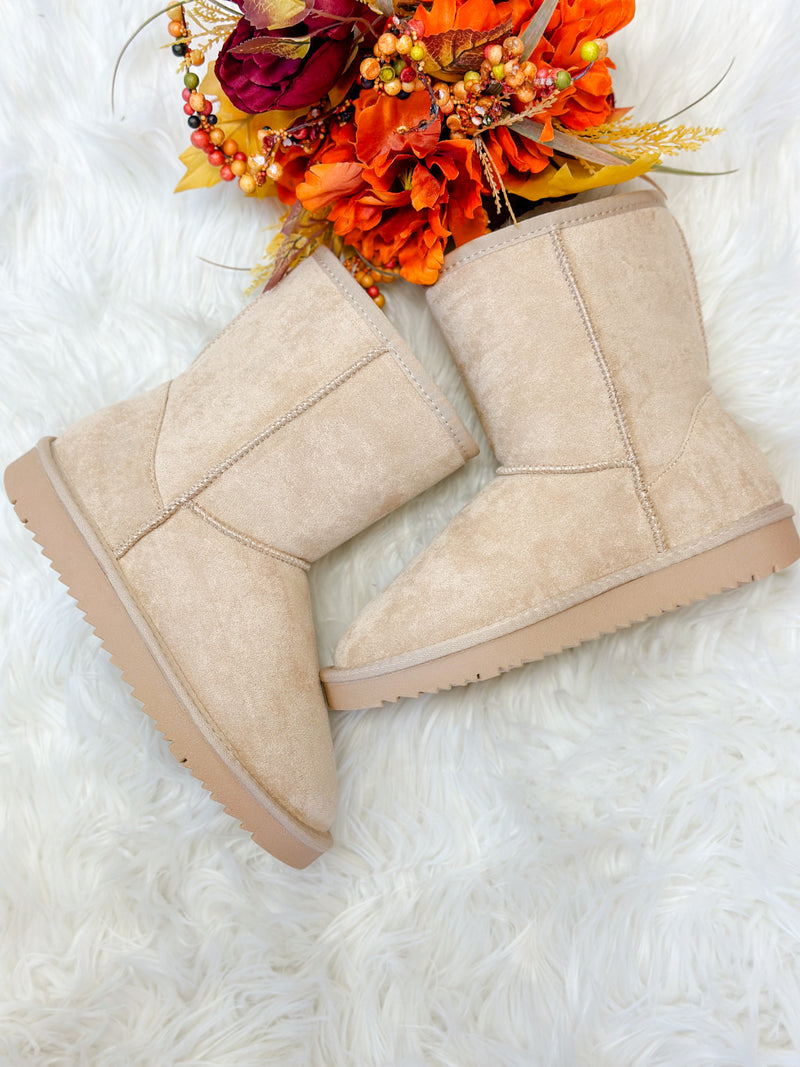 KURTIS BOOTiE- OATMEAL SUEDE