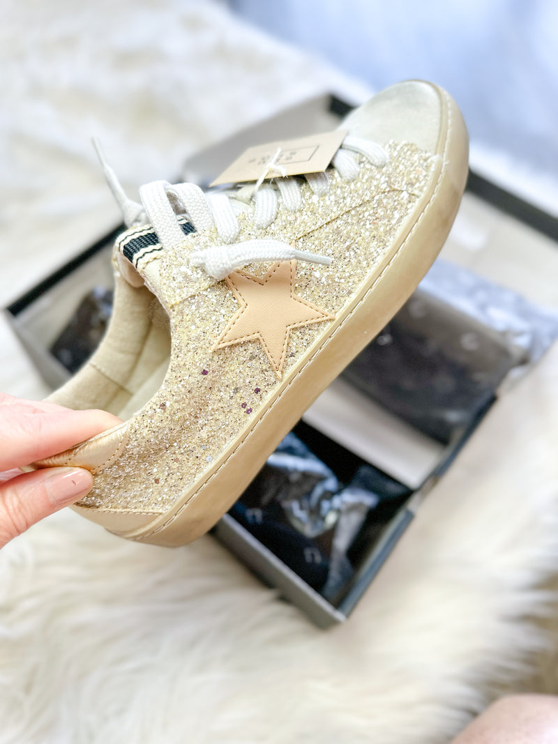 PAULY SHUSHOP SNEAKERS- GLITTER