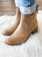 BEATRICE BLOWFISH BOOTIE-TAUPE