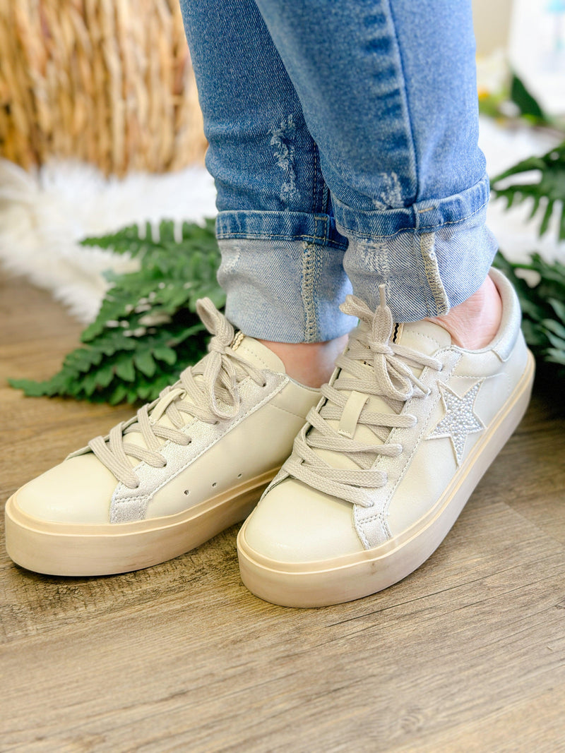 REESA SHUSHOP SNEAKER-WHITE/PEARL