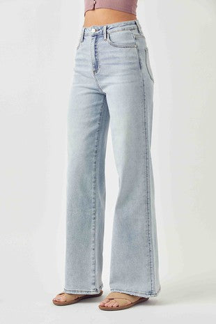 REBECCA HIGH RISE WIDE LEG JEANS-LIGHT