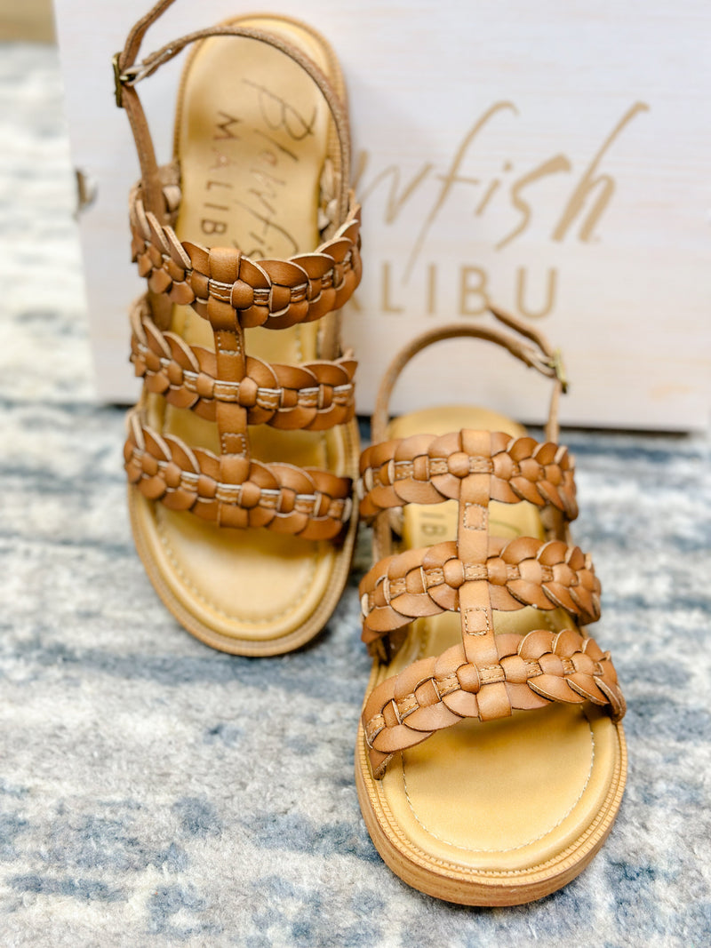 SHOW SOME LUV BLOWFISH SANDAL-OAK