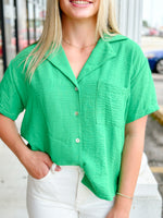 TARA TOP-KELLY GREEN