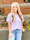 RAYLIN TOP-LAVENDER