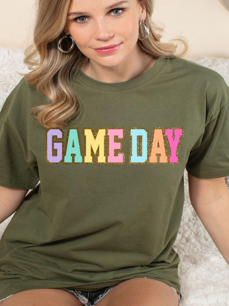GAME DAY TEE-OLIVE