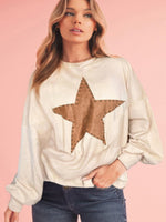 SUPER STAR PULLOVER-APRICOT