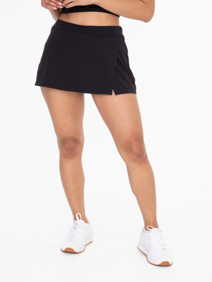 SERENA TENNIS SKORT-BLACK