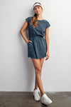 EASY BREEZY DRESS-SLATE BLUE