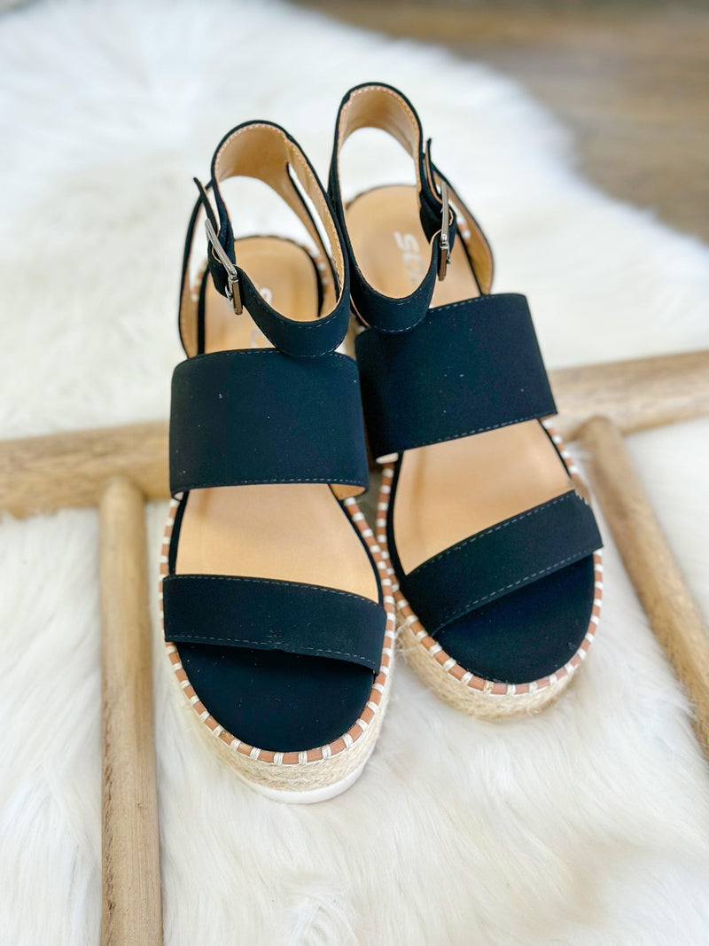 MARLO PLATFORM SANDAL-BLACK