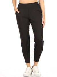 ATHLEISURE LULU JOGGERS-BLACK