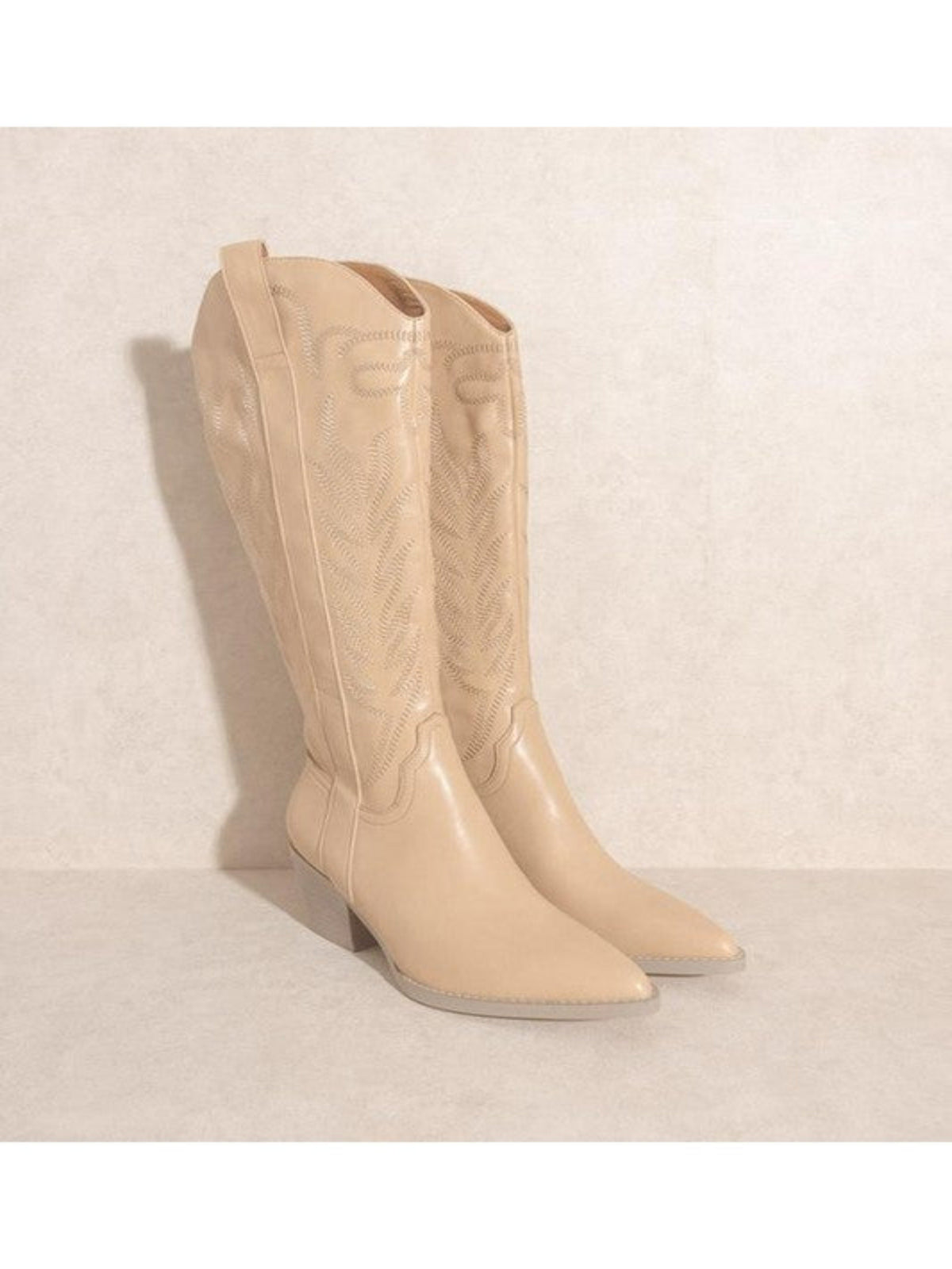 SAWYER WESTERN BOOT-NUDE